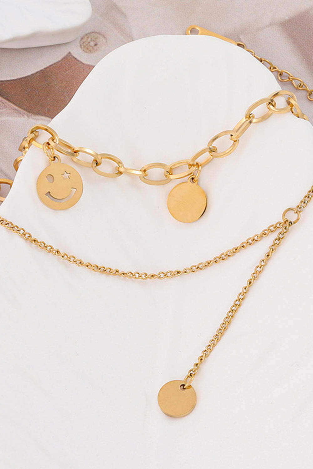 Titanium Bracelet with Vintage Portrait