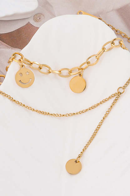 Titanium Bracelet with Vintage Portrait