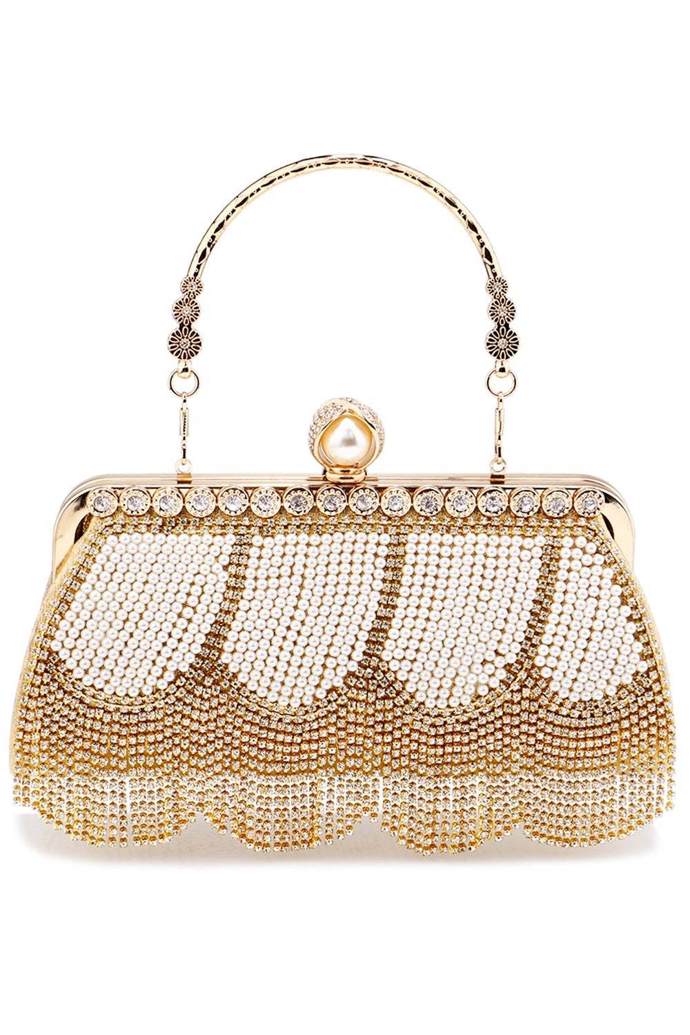 All-Match Banquet Handbag with Party Beading
