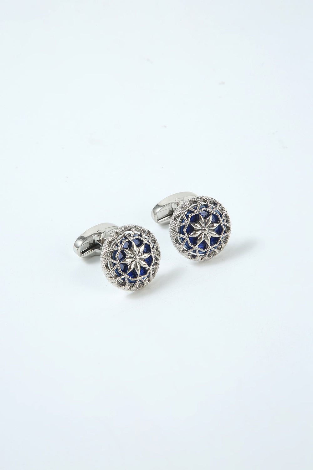 Men's Black Sparkly Cufflinks for Tuxedo Shirts