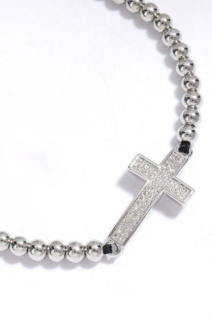 Bracelets with a Silver Cross