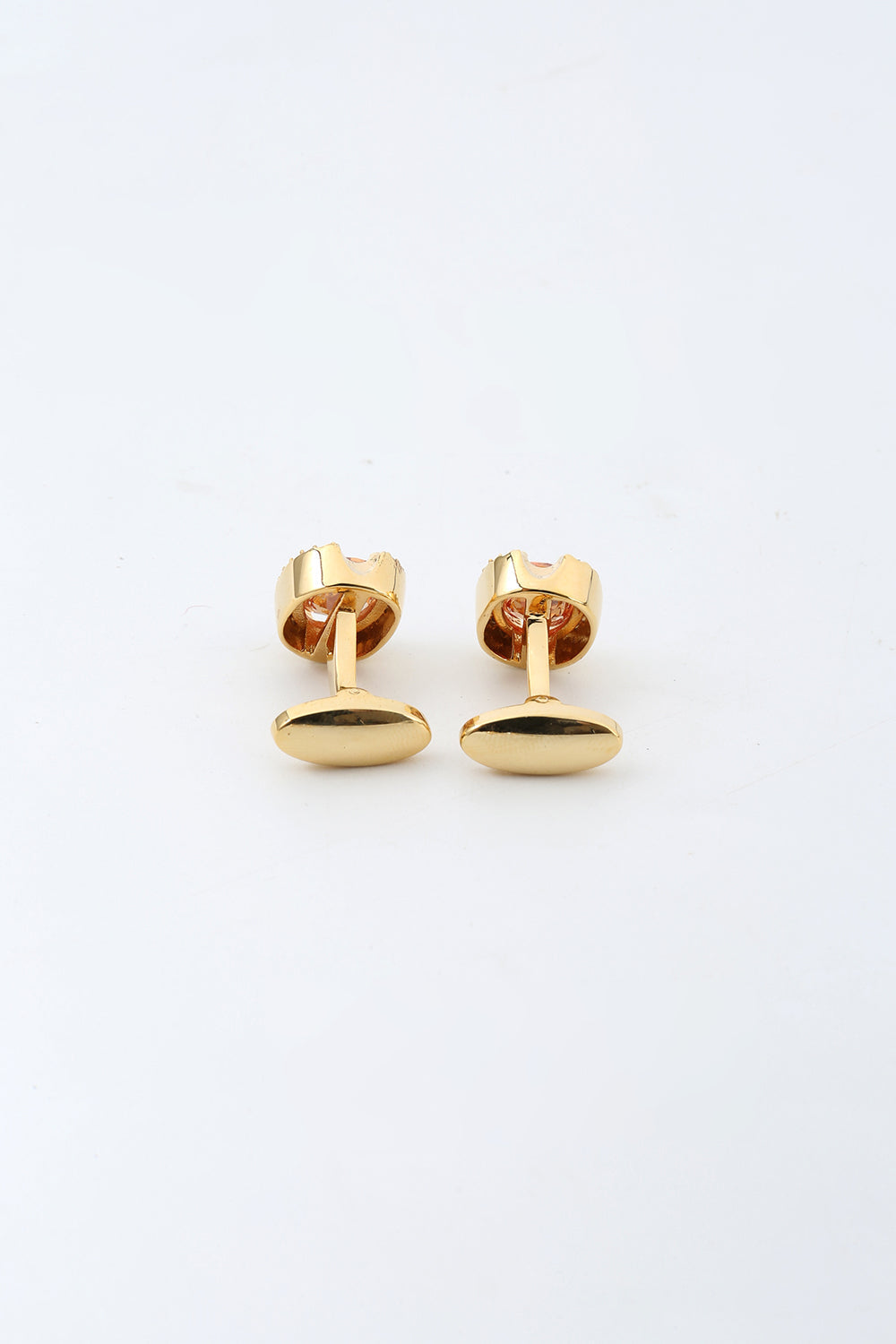 Men's Golden Tuxedo Shirt Cufflinks