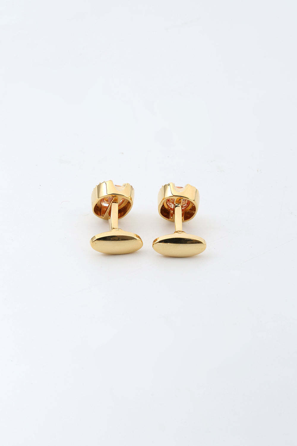 Men's Golden Tuxedo Shirt Cufflinks