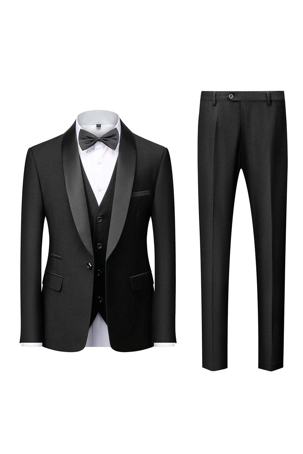 Two-Piece Grey Suits for Men