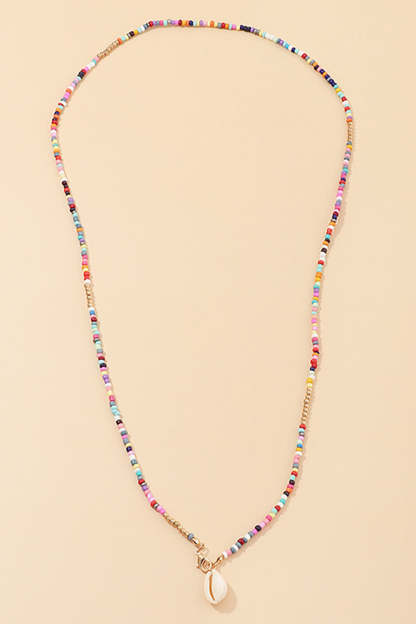 Boho Style Necklace in Vibrant Colors