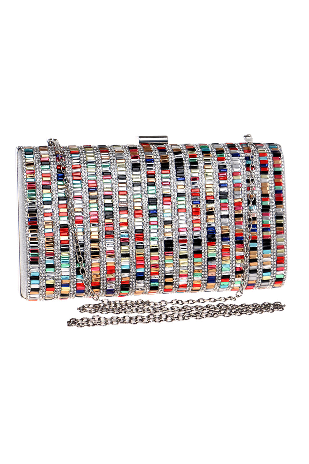 Vibrant Beaded Prom Purse