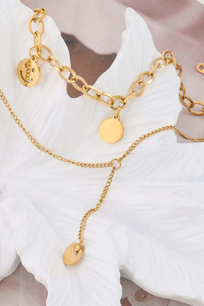 Titanium Bracelet with Vintage Portrait