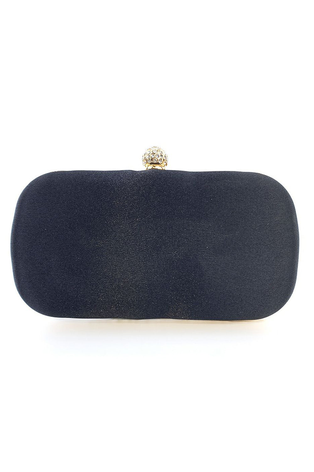 Evening Clutch Bag with Black Beads