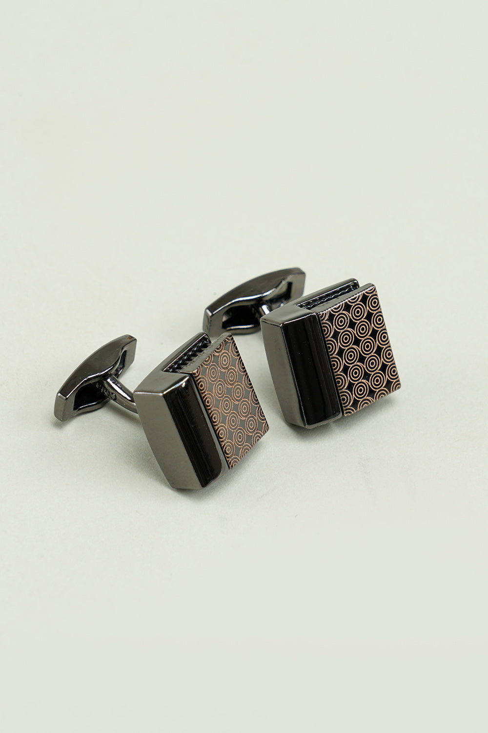 Men's Black Tuxedo Shirt Cufflinks