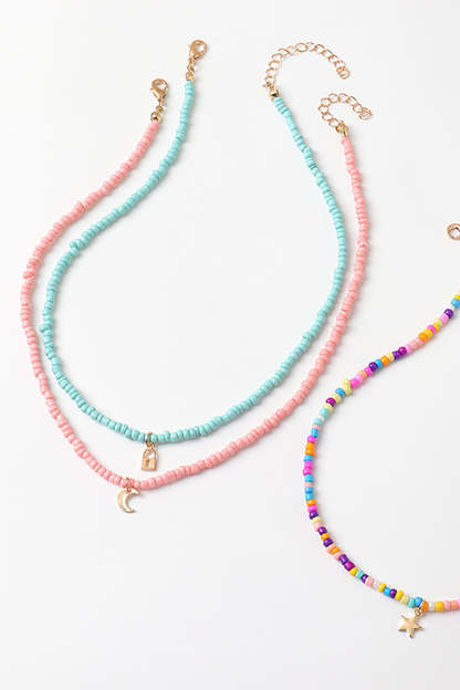 Boho Style Necklace in Three Colors