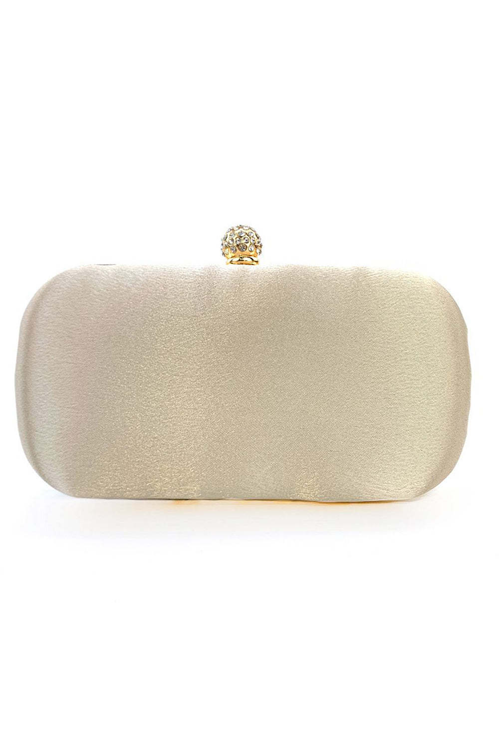 Evening Clutch Bag with Black Beads