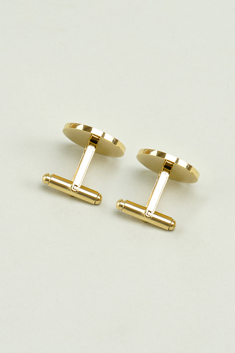 Golden Cufflinks for Men's Tuxedo