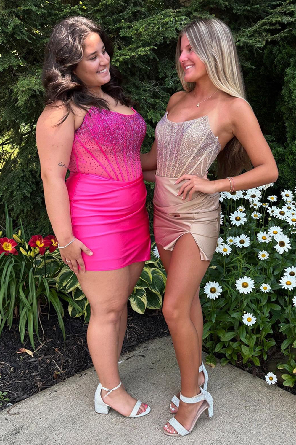 Blue Strapless Bodycon Short Cocktail Dress With Beading