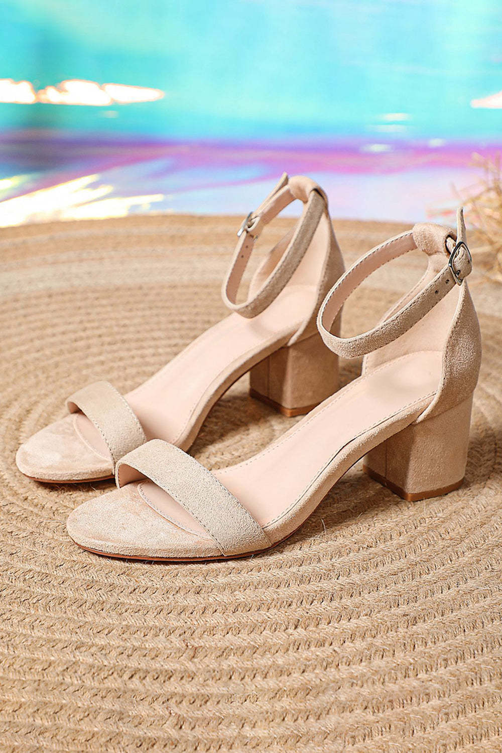 Shoes with Black Adjustable Straps