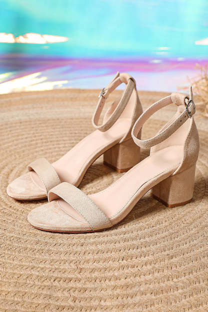 Shoes with Black Adjustable Straps