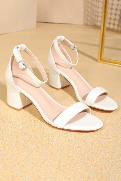 Shoes with Black Adjustable Straps