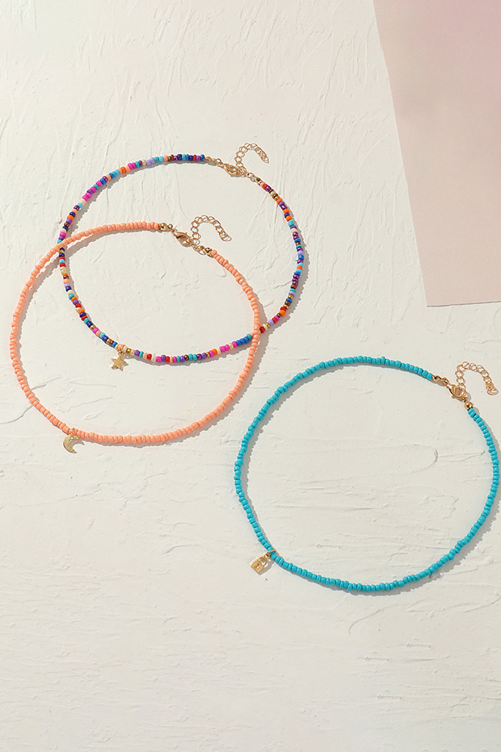 Boho Style Necklace in Three Colors