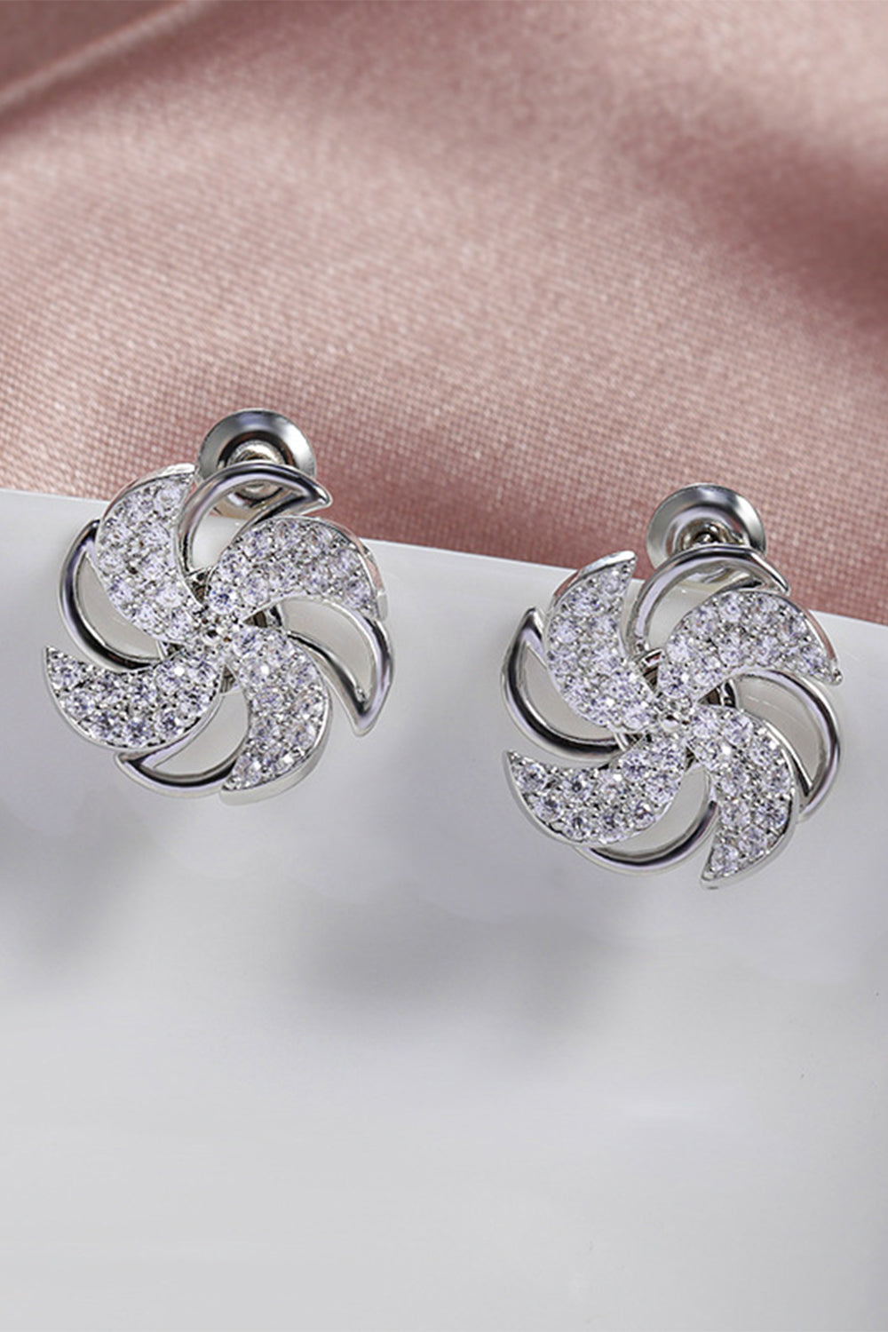 Earrings with Golden Beads