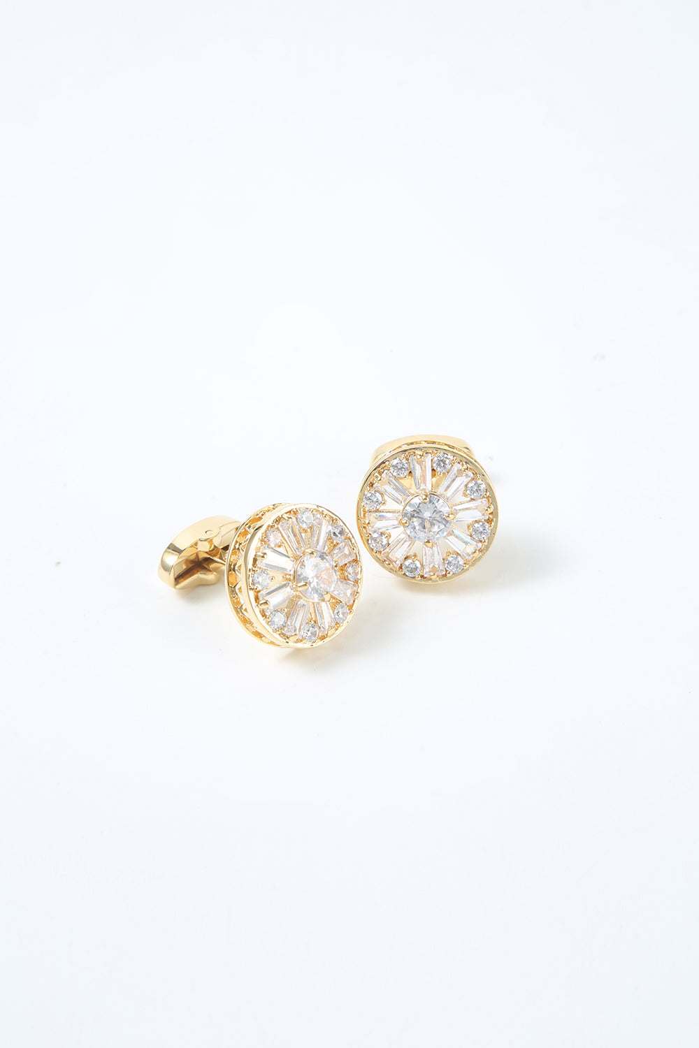 Men's White Tuxedo Shirt Cufflinks