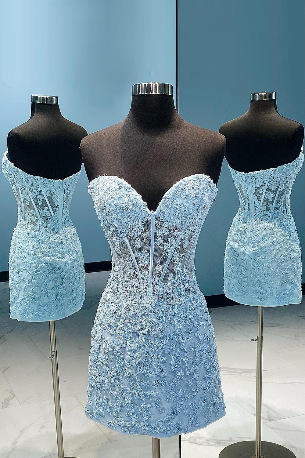 Sheath Sweetheart Yellow Short Cocktail Dress With Appliques