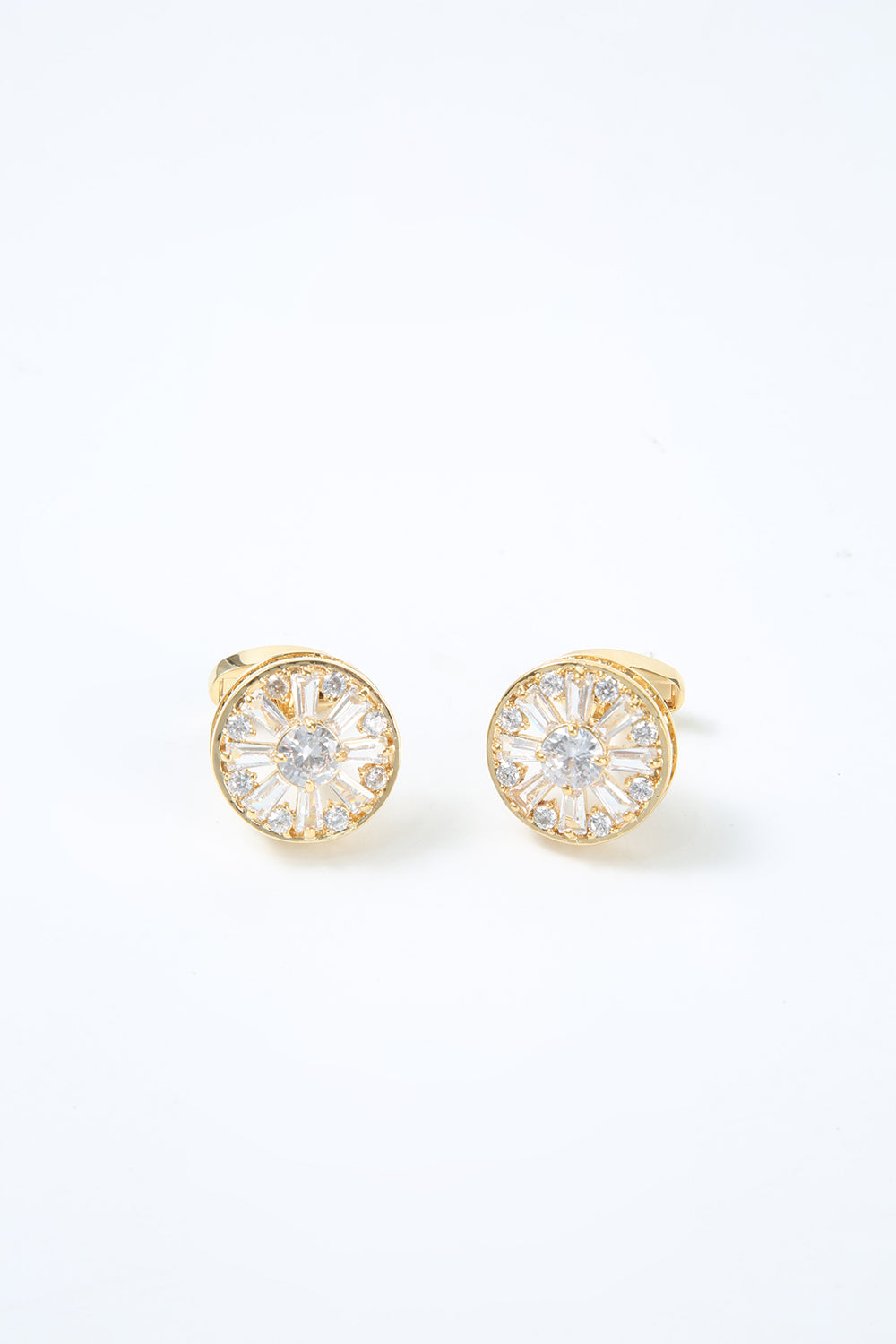 Men's White Tuxedo Shirt Cufflinks