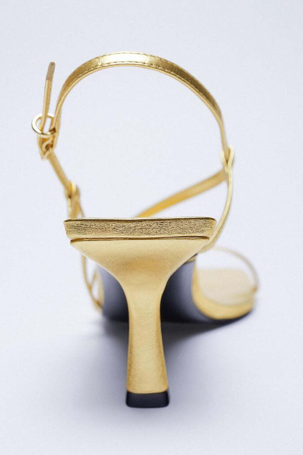 High Heels in Gold Stiletto Style