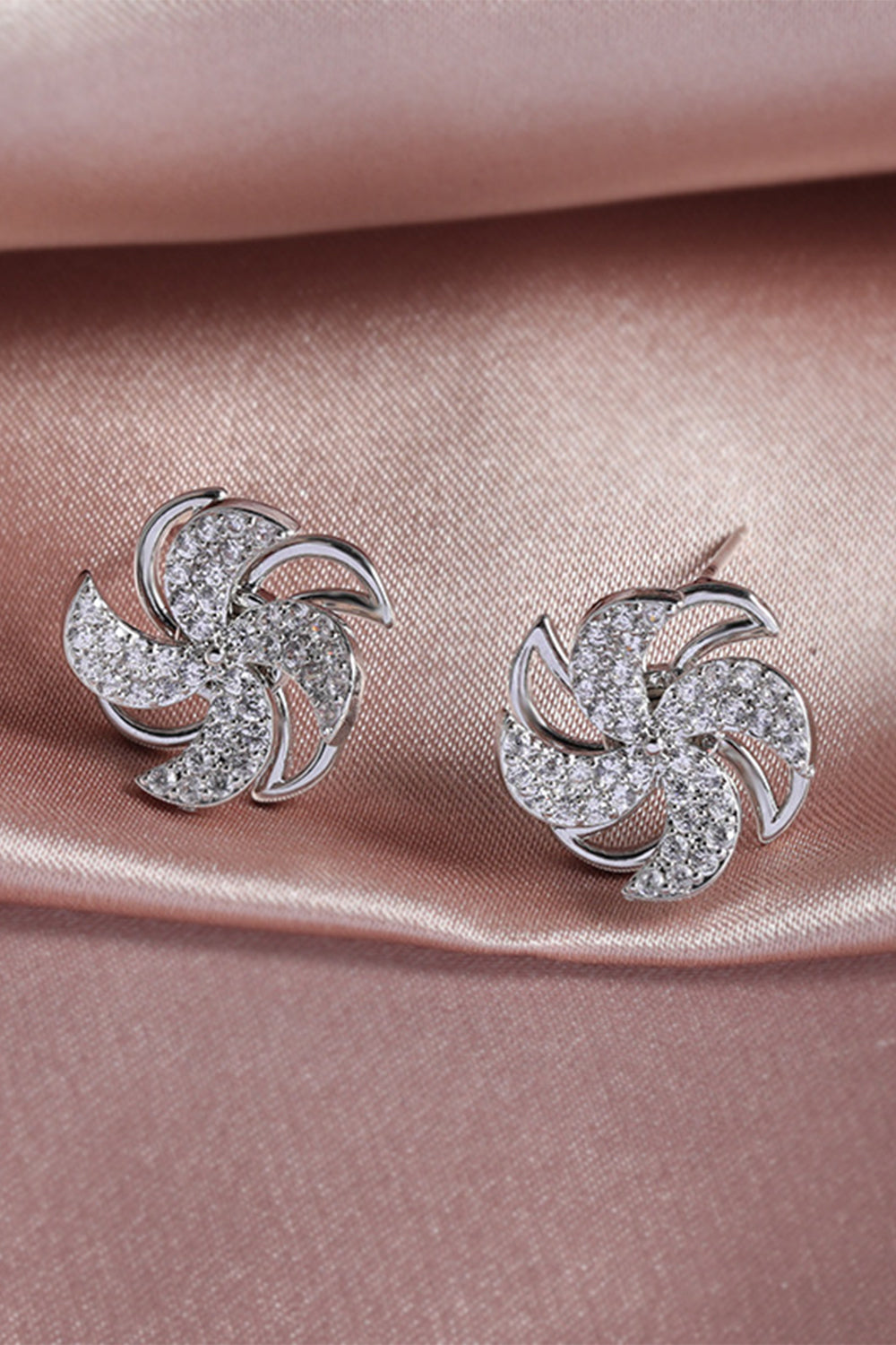 Earrings with Golden Beads