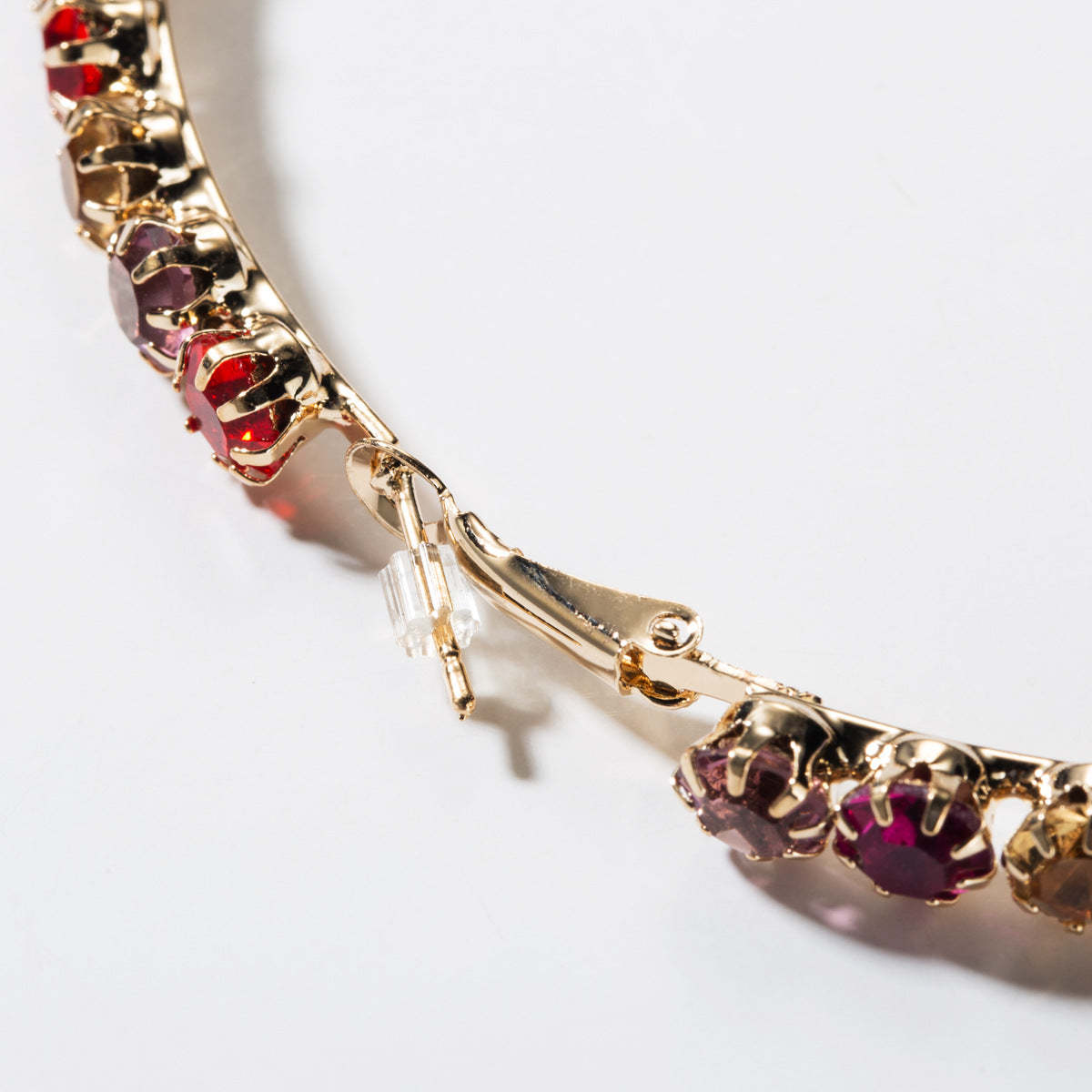 Beaded Hoop Earrings in Vibrant Colors