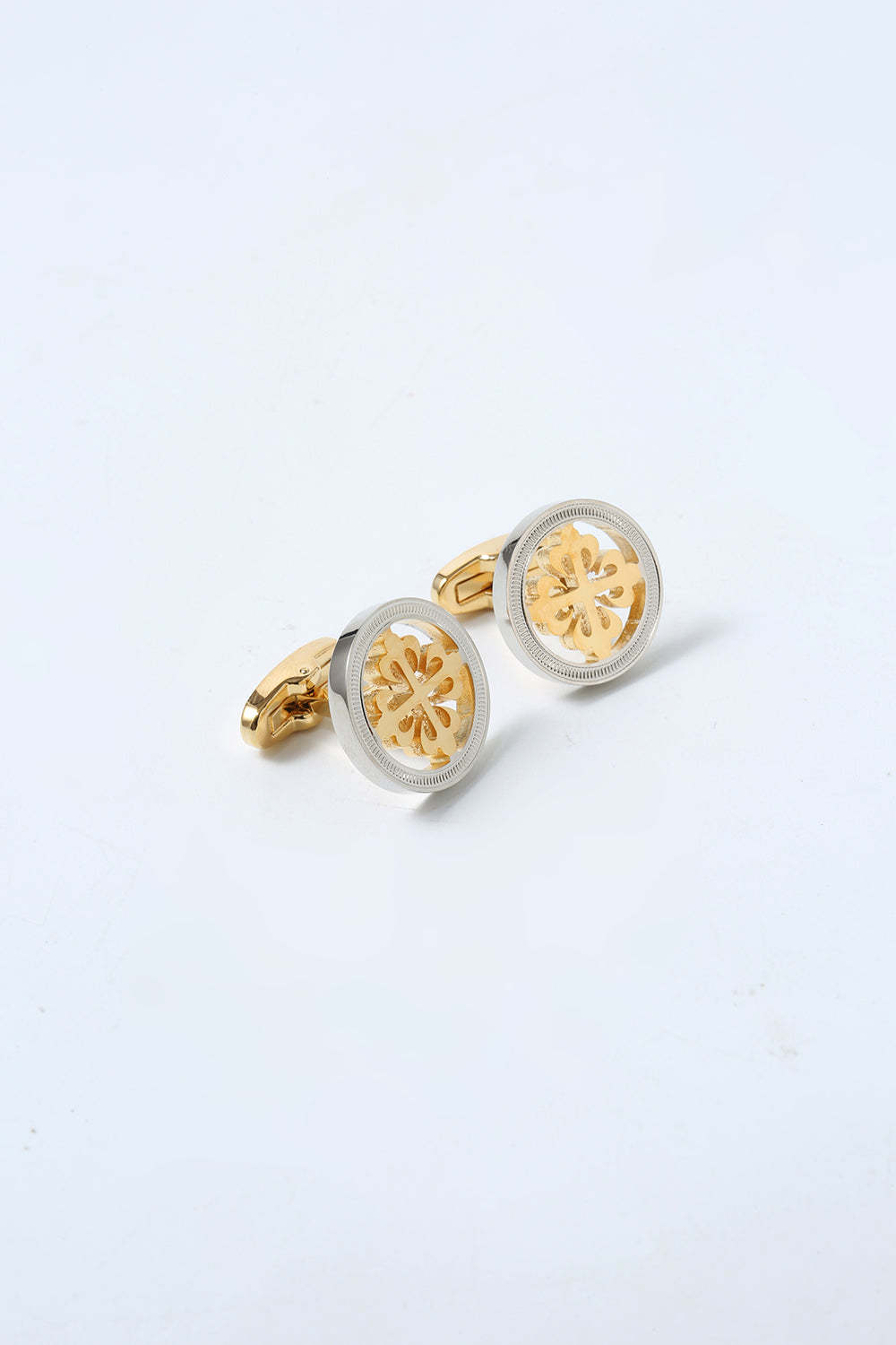 Men's Golden Tuxedo Cufflinks