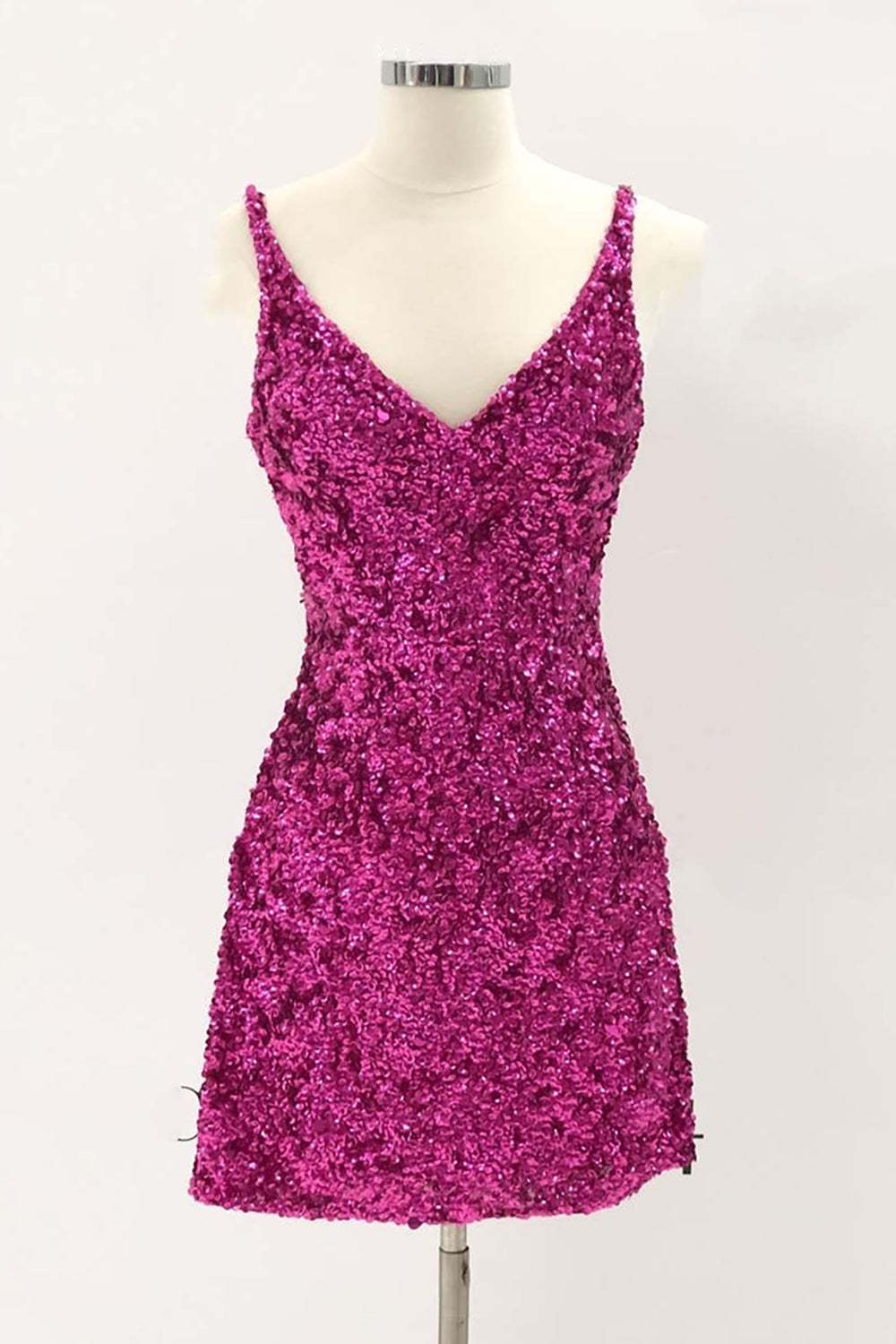 Sequins Bodycon Tight Cocktail Dress