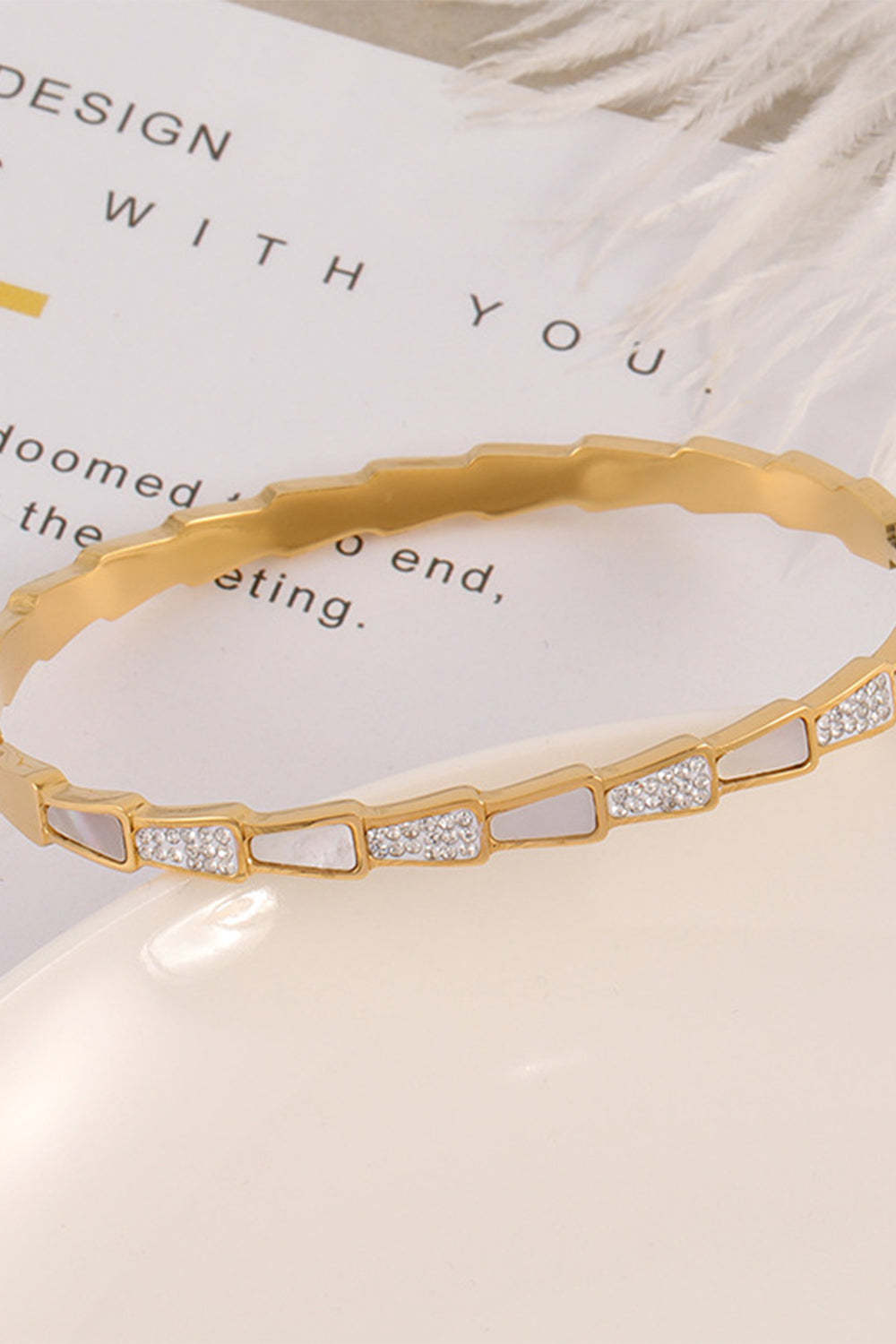 Bracelet Crafted from Snake Bone Shell