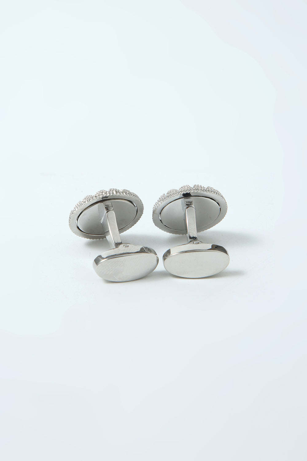 Men's Black Sparkly Cufflinks for Tuxedo Shirts