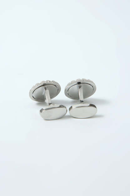 Men's Black Sparkly Cufflinks for Tuxedo Shirts