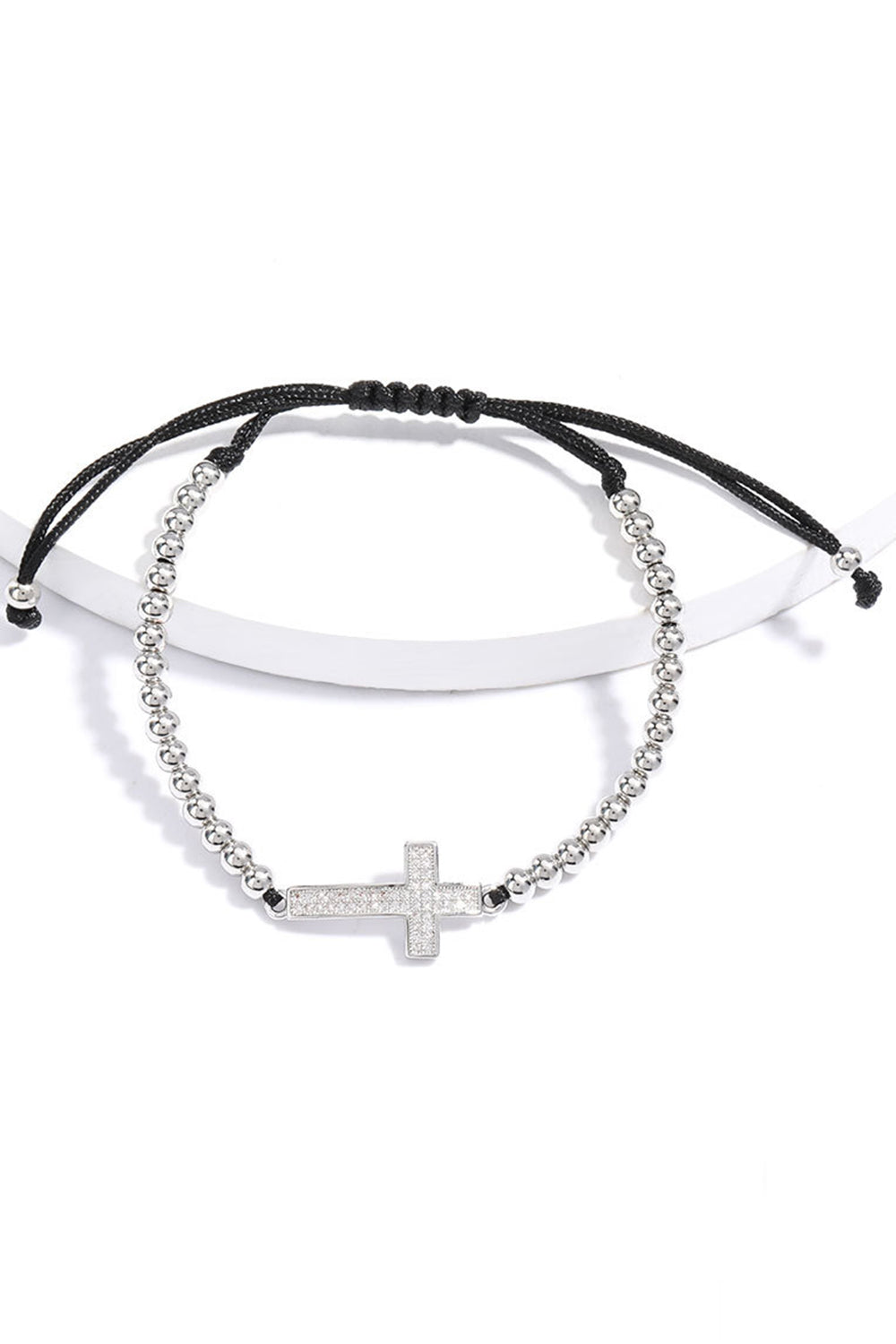 Bracelets with a Silver Cross
