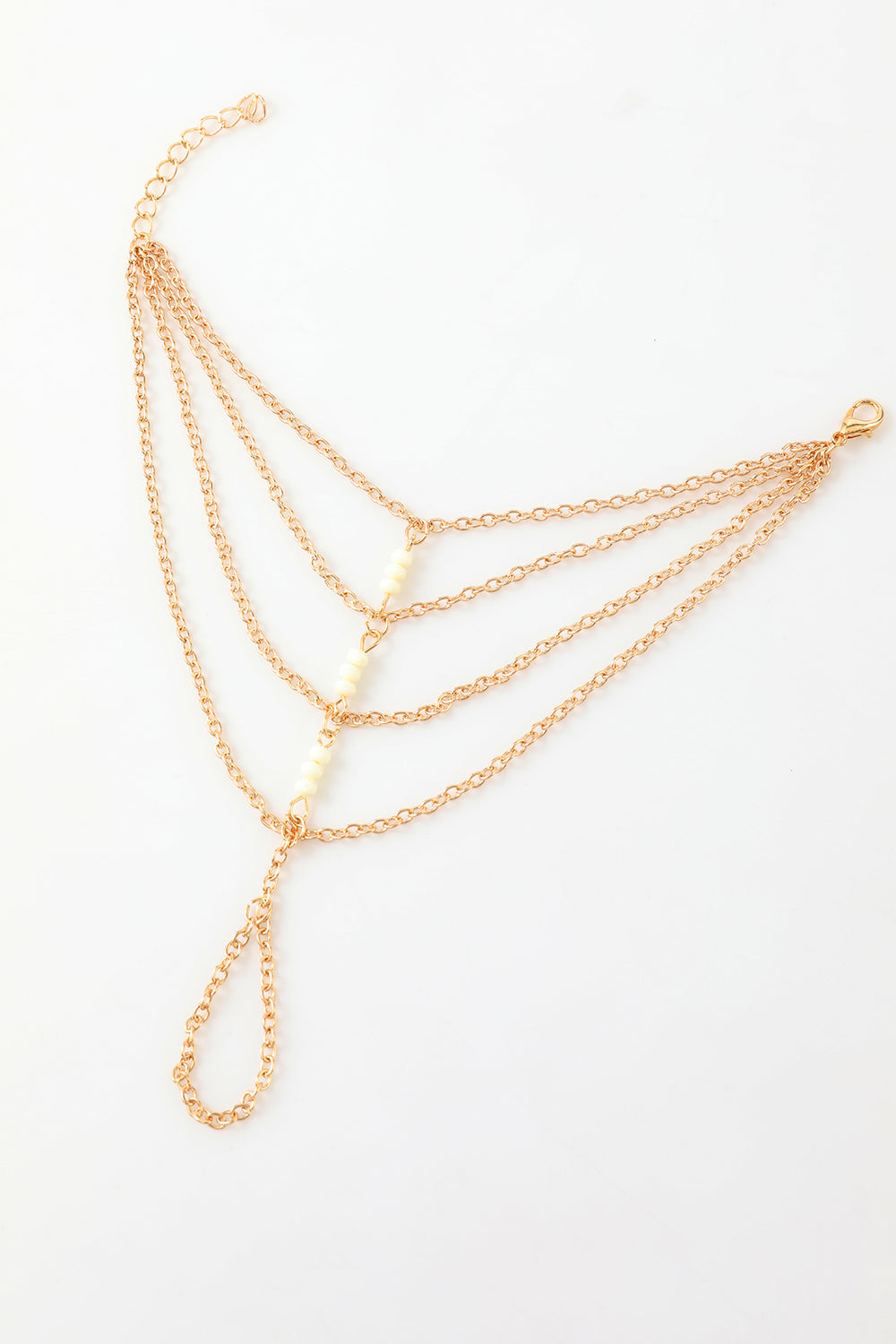 Bracelet and Ring in Boho Style