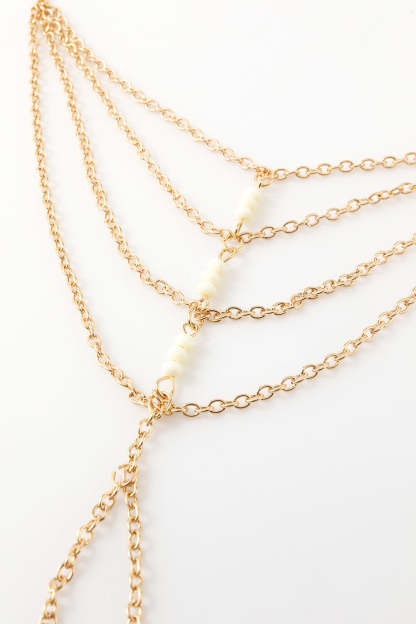 Bracelet and Ring in Boho Style