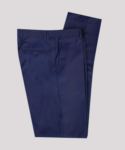 Dark Navy Stylish Peak Lapel Three-Piece Men’s Suits