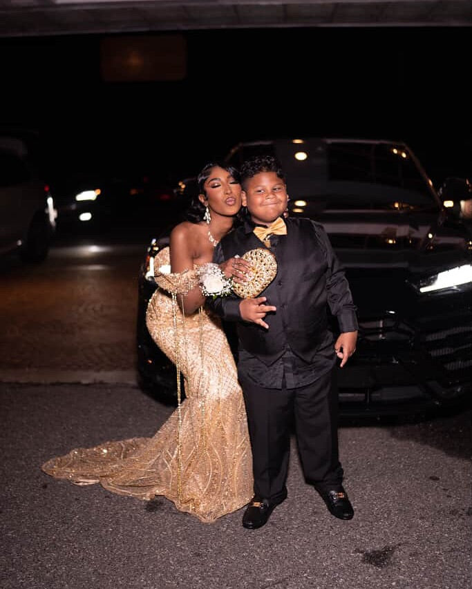 Chic Champagne Off-The-Shoulder Sleeveless Mermaid Prom Dress with Rhinestones and Beadings