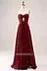 Gorgeous Fuchsia Strapless Cut Out Draped Pleated Formal Dress