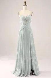 Gorgeous Fuchsia Strapless Cut Out Draped Pleated Formal Dress