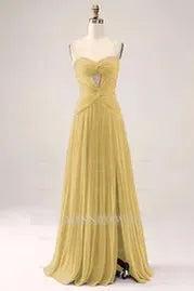 Gorgeous Fuchsia Strapless Cut Out Draped Pleated Formal Dress