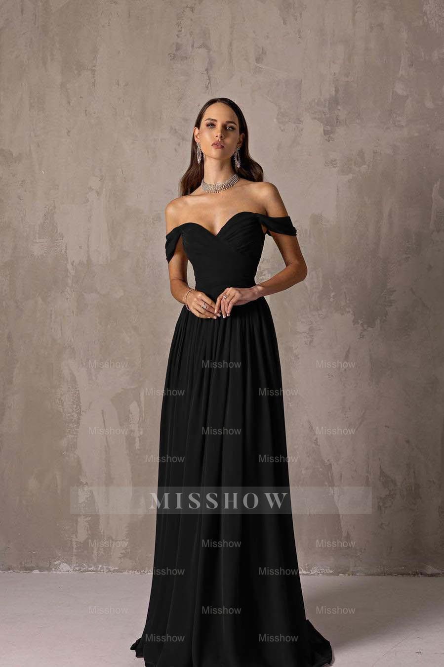 Off the Shoulder Strapless Sleeveless Long Formal Dress With Ruffles