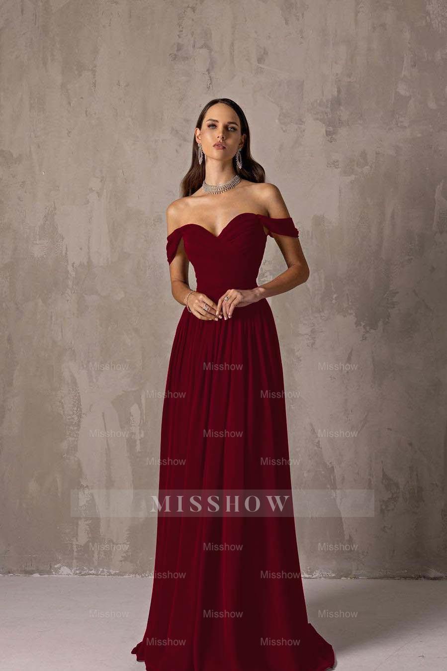 Off the Shoulder Strapless Sleeveless Long Formal Dress With Ruffles