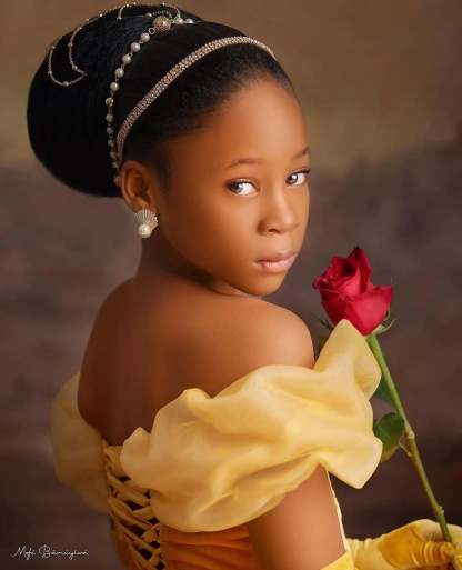 Princess Off The Shoulder Yellow Girl Pageant Lace Flower Girls Dresses for Wedding