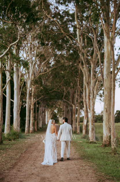 Romantic Long Champagne Halter A-line Backless Wedding Dress