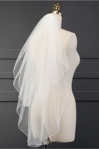 Tulle Cut Edge 1.5*1.5M Wedding Veils