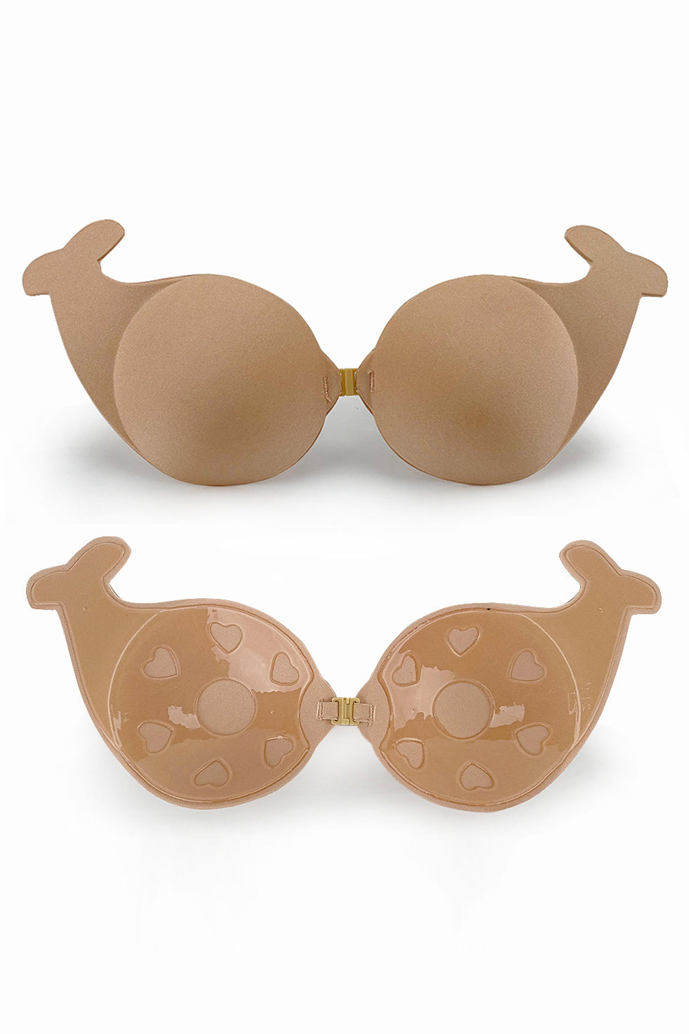 Women's Strapless Bra in a Fish Shape