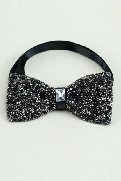 Formal Tuxedo Bow Tie in Golden Adjustable