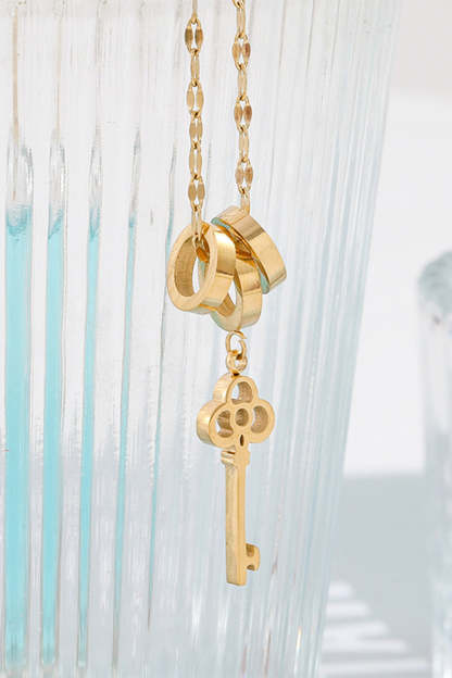 Titanium Steel Necklace with Niche Design