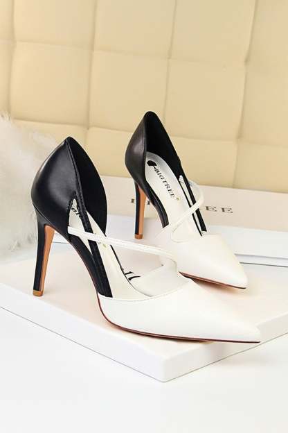Pointy Stiletto Heels in Pink